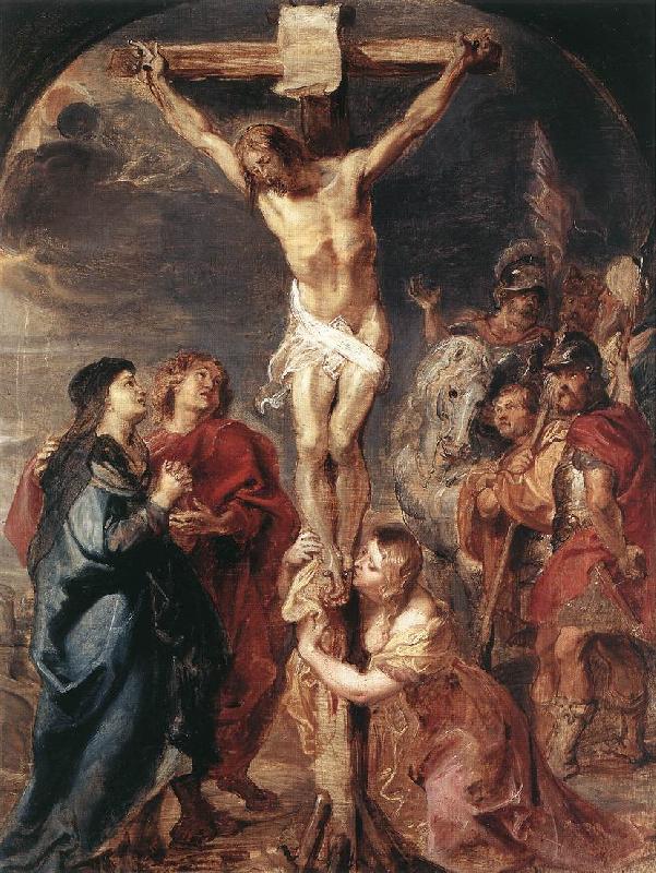 RUBENS, Pieter Pauwel Christ on the Cross ag